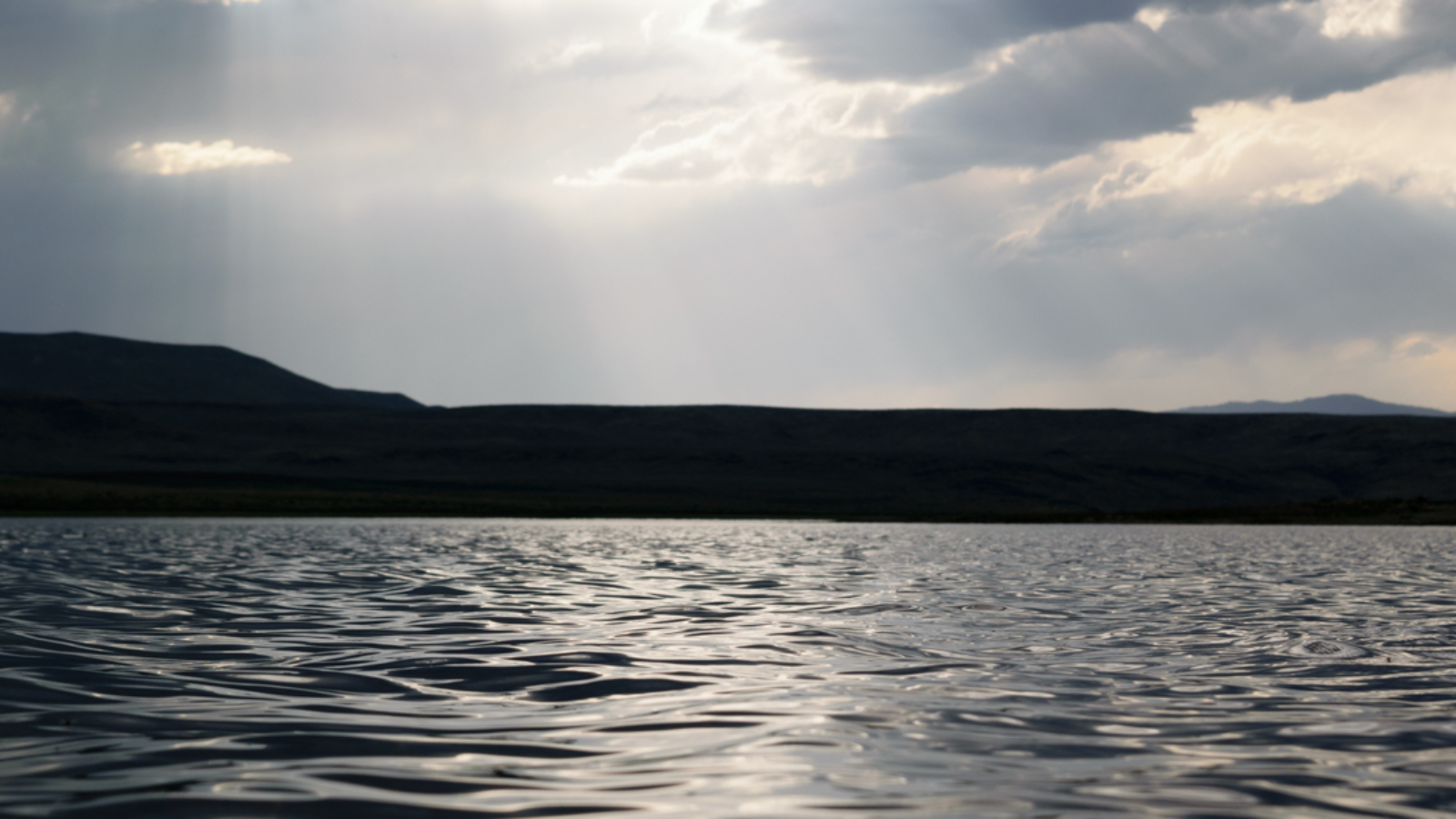 Some rays of sunshine before a thunderstorm.